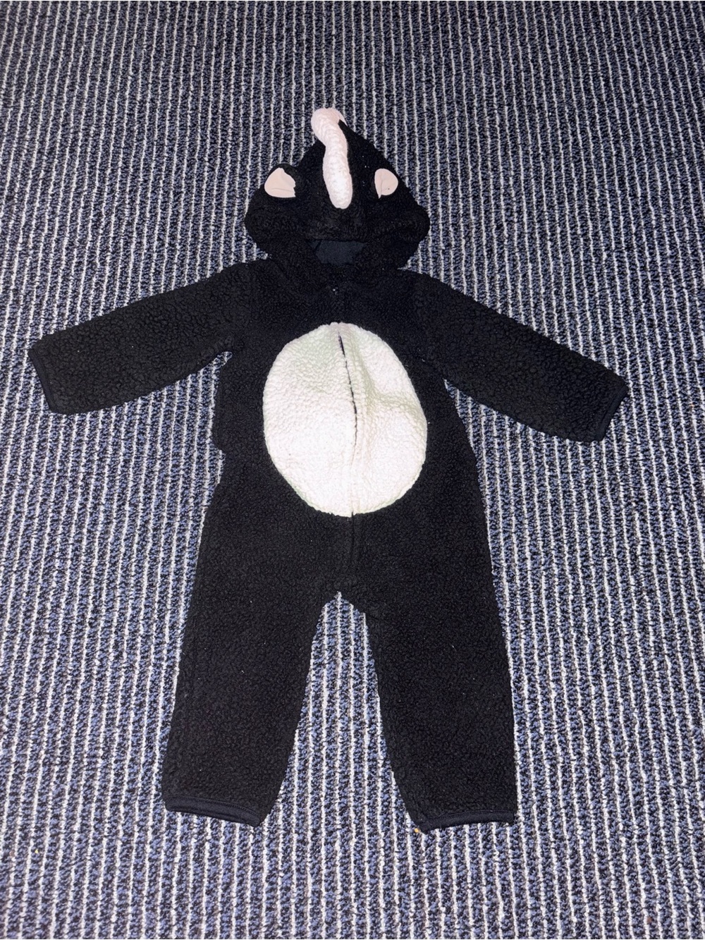 Lil Stinker Skunk Halloween Costume Size 12M Baby Toddler Cosplay Dressup